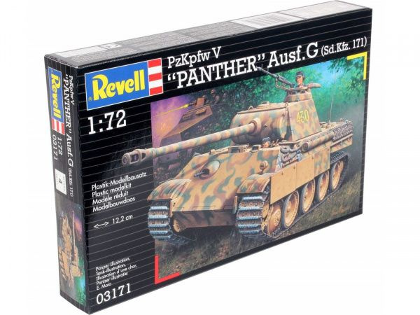 Набор для сборки Revell (Ревел) - Немецкий средний танк PzKpfw V "Panther" Ausf.G  #1