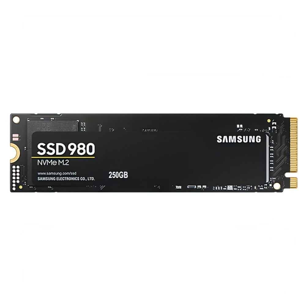 Samsung 250 ГБ Внутренний SSD-диск 250GB 980 NVMe M.2 (MZ-V8V250BW) (8806090572234) #1