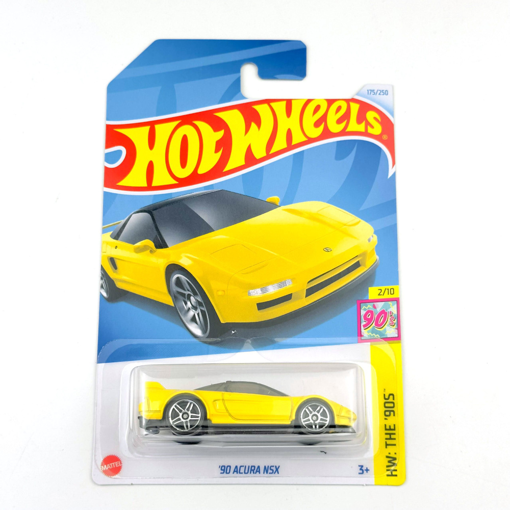 Машинка коллекционная Mattel Hot Wheels 2024 C4982 90 Acura Nsx #1