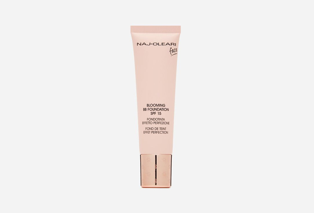 BB-крем для лица с эффектом сияния SPF 15 NAJ OLEARI Blooming BB Foundation - 01, Porcelain  #1