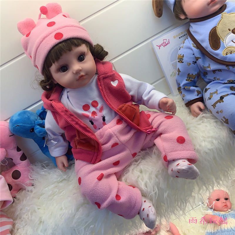 55см Реалистичная кукла dolls/из мягкой ткани/Говорящие куклы для девочек  #1