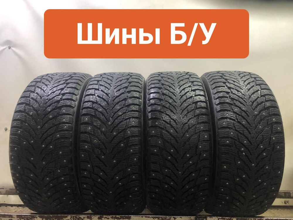 Nokian Tyres 4 шт. Hakkapeliitta 9 T0124412 Шины с пробегом зимние 235/45 R18 98T Шипованные  #1