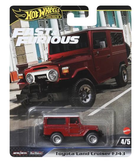 Машинка Hot Wheels Premium Real Rider Toyota Land Cruiser FJ43 / Хот Вилс Премиум Тайота  #1