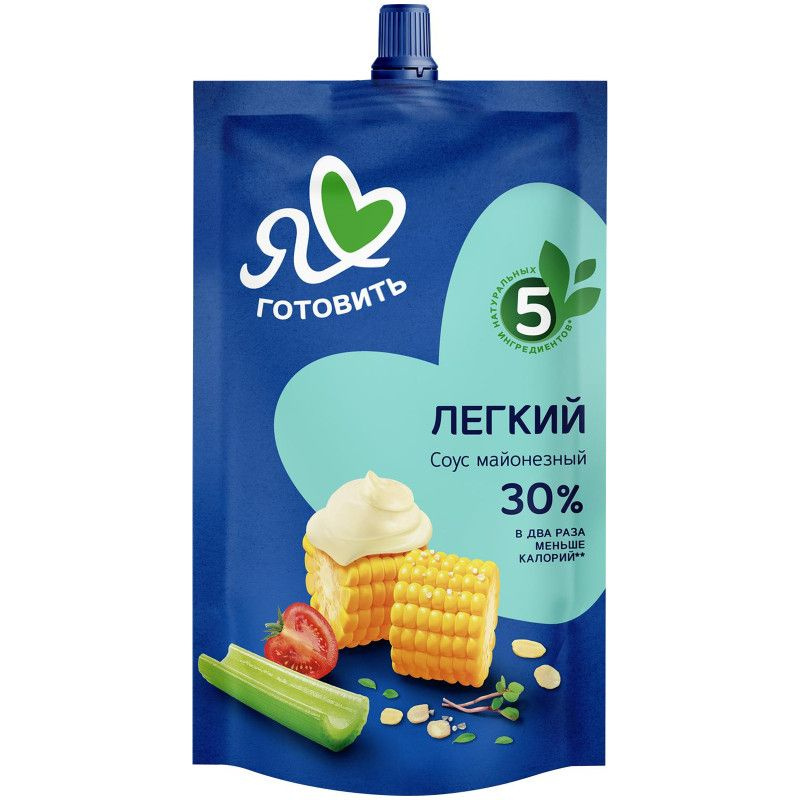 Соус Я люблю готовить майонезный Лёгкий 30%, 200 г #1