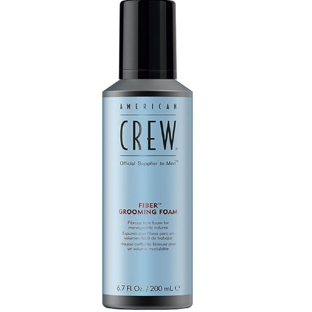 Пена для укладки волос American Crew Fiber Grooming Foam 200 мл, средняя фиксация  #1