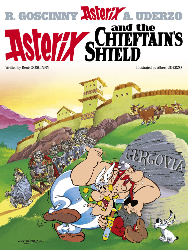 Asterix and The Chieftains Shield. Комикс / Le Bouclier arverne. Астерикс. Щит Арверна / Книга на Английском #1