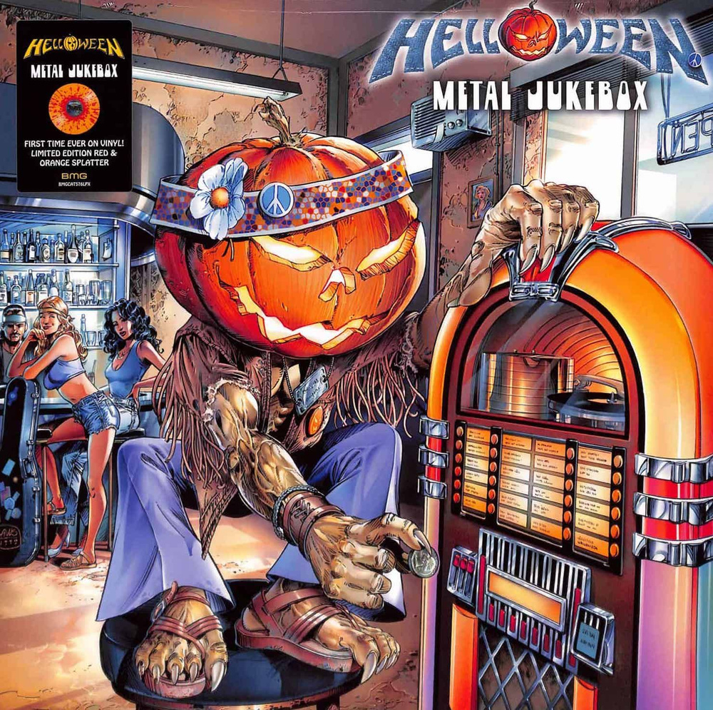 Helloween - Metal Jukebox (Red & Orange Splatter Vinyl) виниловая пластинка #1