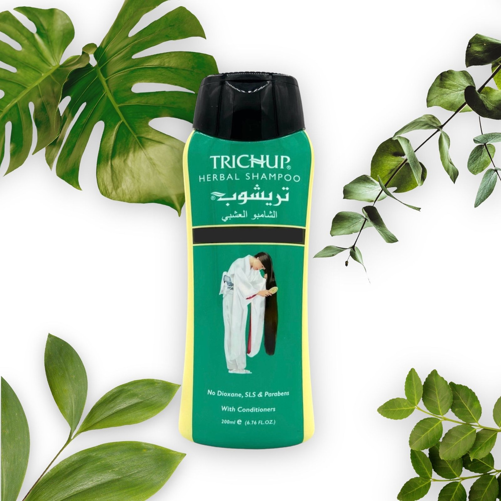 Trichup Herbal Шампунь Здоровые, длинные и сильные Васу Тричуп Индия / Herbal Shampoo HEALTHY, LONG & #1