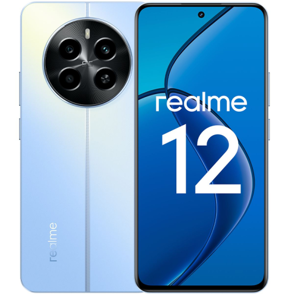 realme Смартфон 12 4G Ростест (EAC) 8/256 ГБ #1