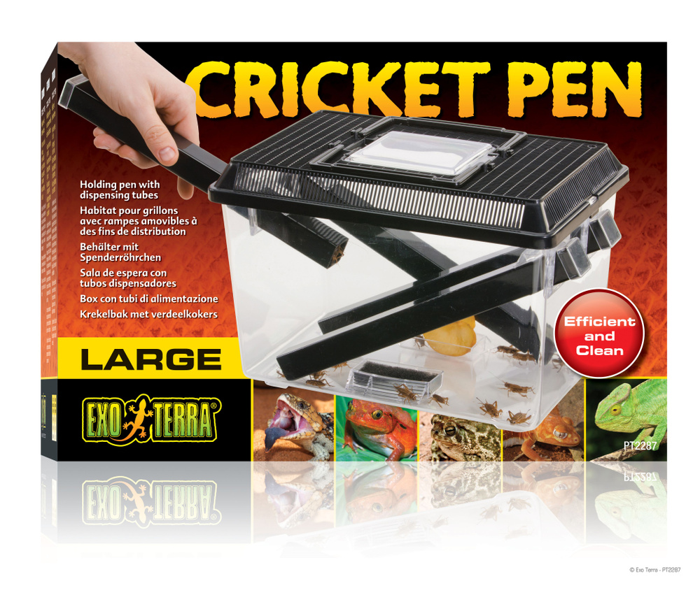 Контейнер для живого корма Exo Terra Cricket Pen Большой, 30*20,5*19,5 см  #1