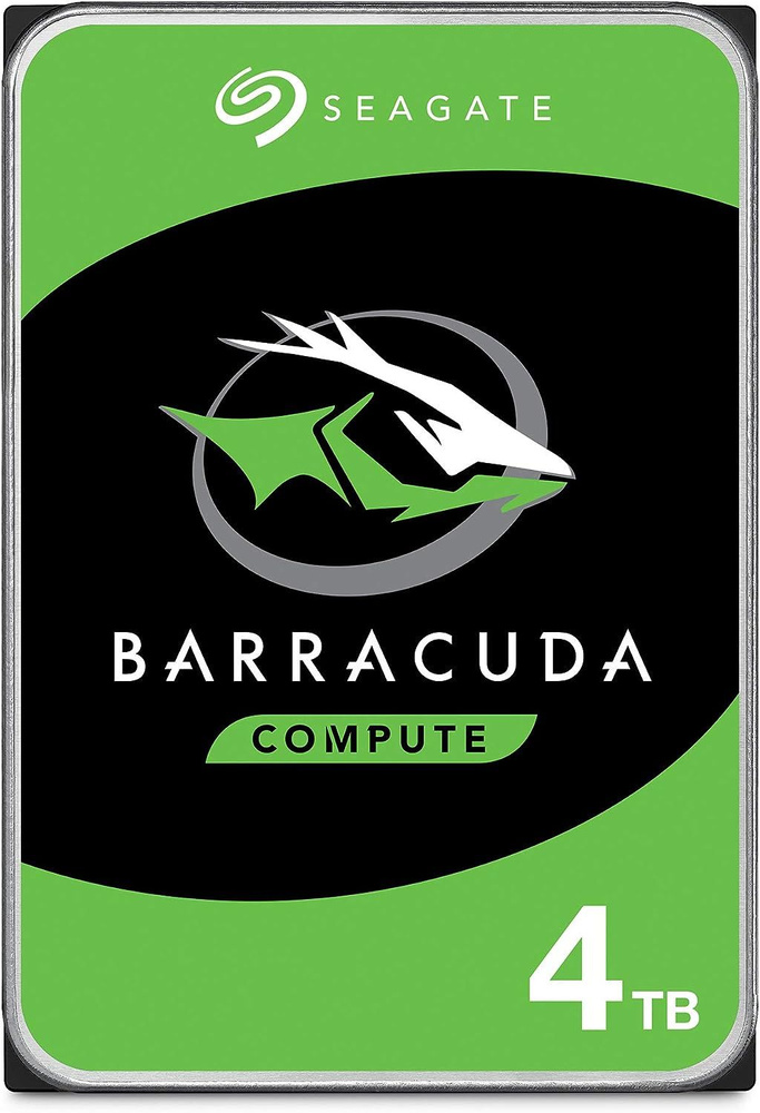 Seagate 4 ТБ Внутренний жесткий диск (Жесткий диск HDD 4Tb Seagate Barracuda Compute SATA6Gb s 256Mb #1