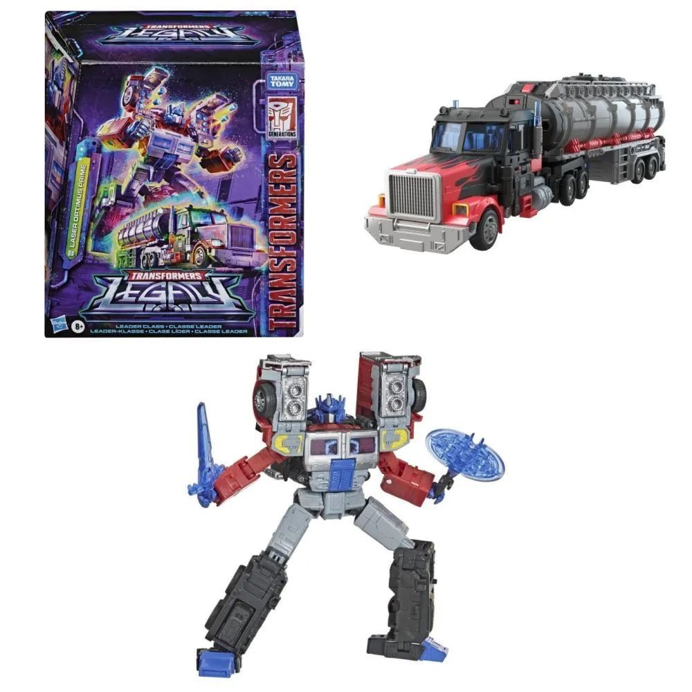 Трансформеры Hasbro Игрушка Generations Legacy Series Leader G2 Universe Laser Optimus Prime 7 дюймов #1