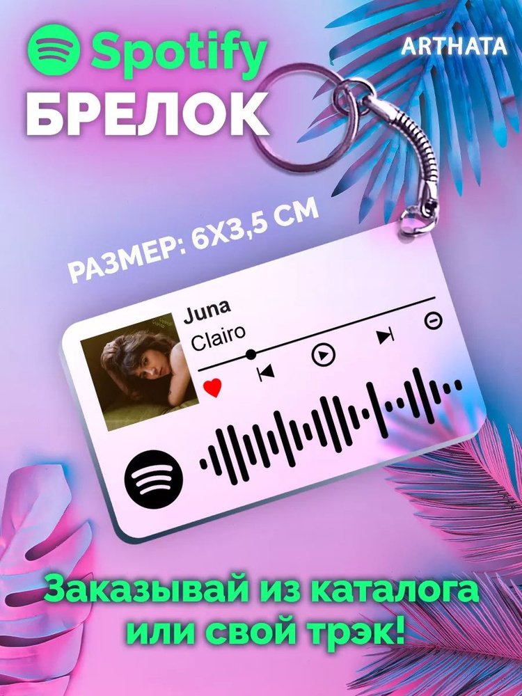 Спотифай Брелок Clairo - Juna #1