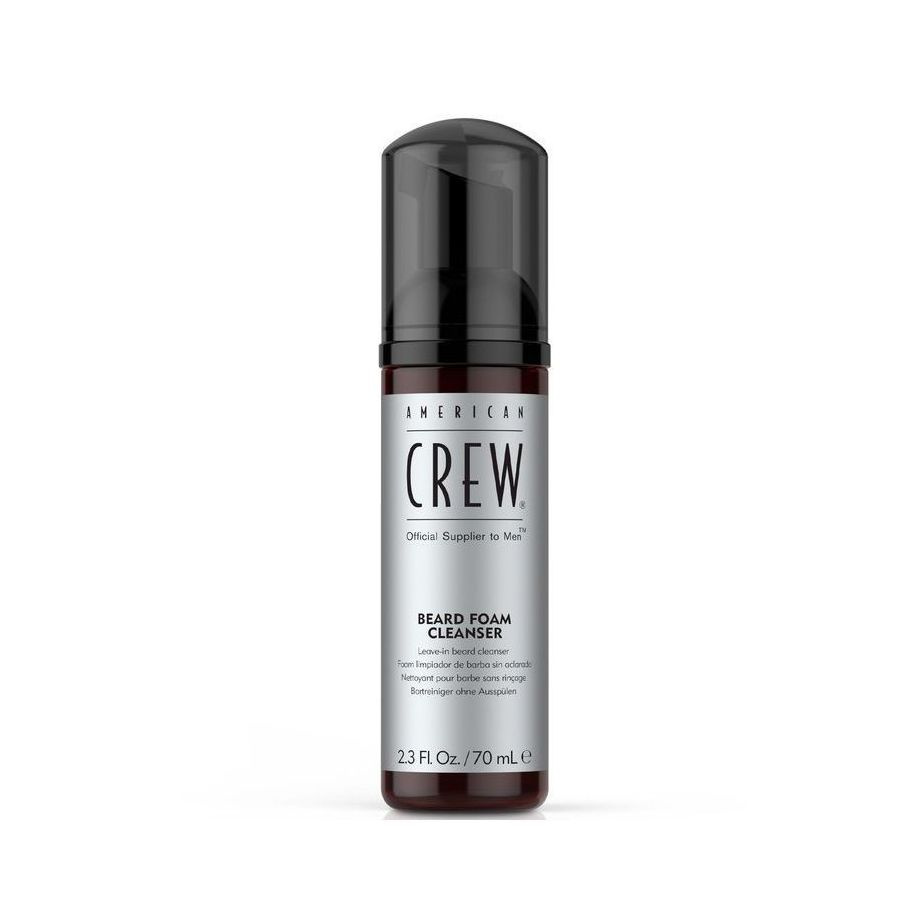 AMERICAN CREW Пена для бороды очищающая несмываемая beard foam cleanser, 70 мл  #1