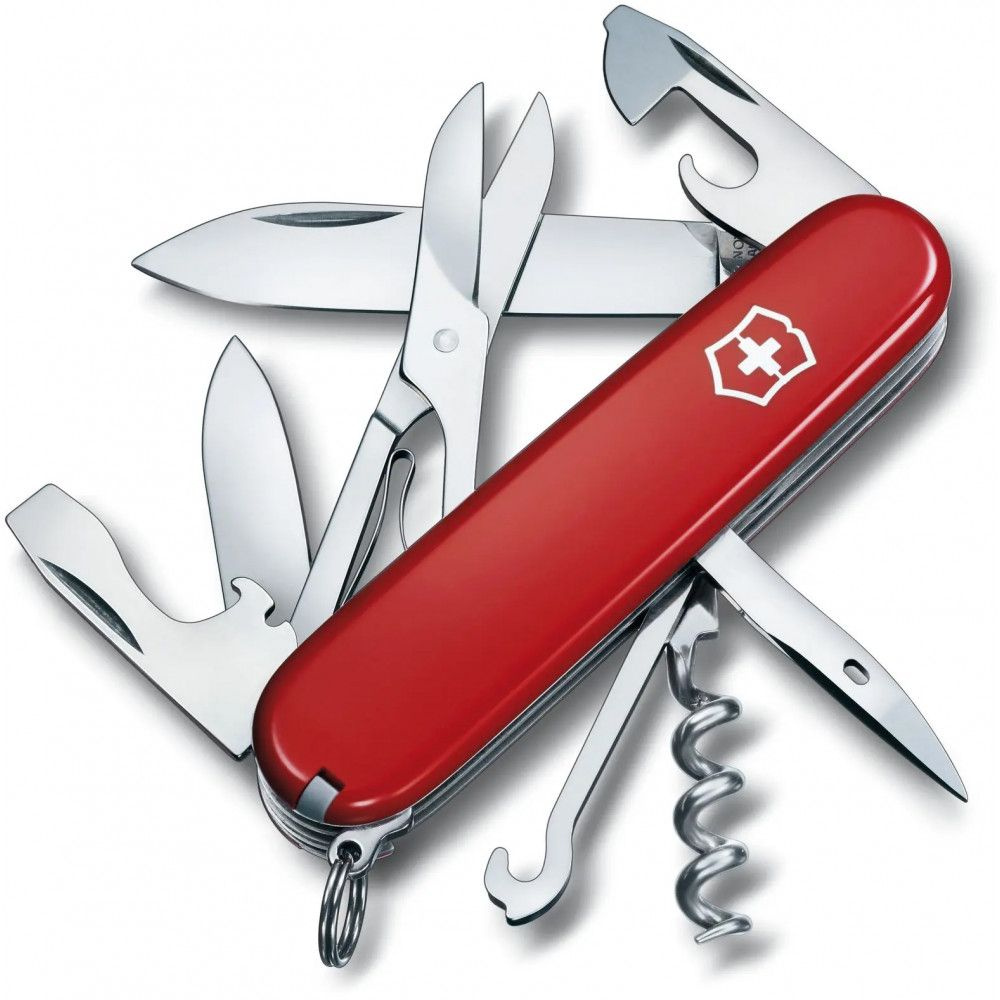 Складной нож Victorinox Climber 91 мм, 14 функций, 1.3703, красный #1