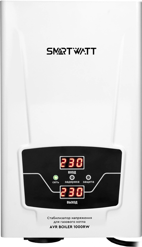 Стабилизатор напряжения Smartwatt AVR Boiler 1000RW 220Вт 1000ВА белый 4512020020003  #1