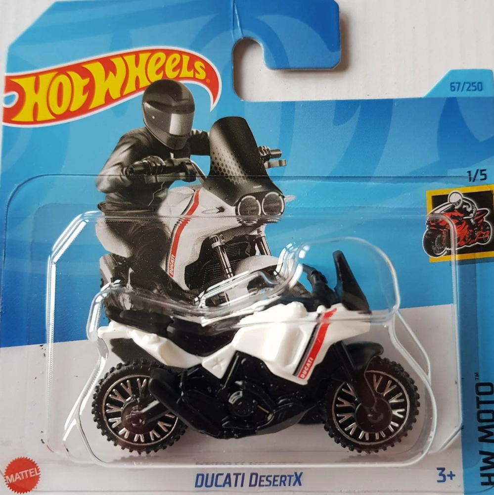 Машинка Хотвилс игрушка коллекционная Hot Wheels Ducati DesertX 67 250 5785_HKG32  #1