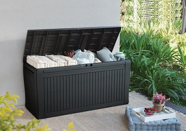 Сундук Камфи (COMFY STORAGE BOX 270L), графит KETER ящик, шкаф для хранения  #1