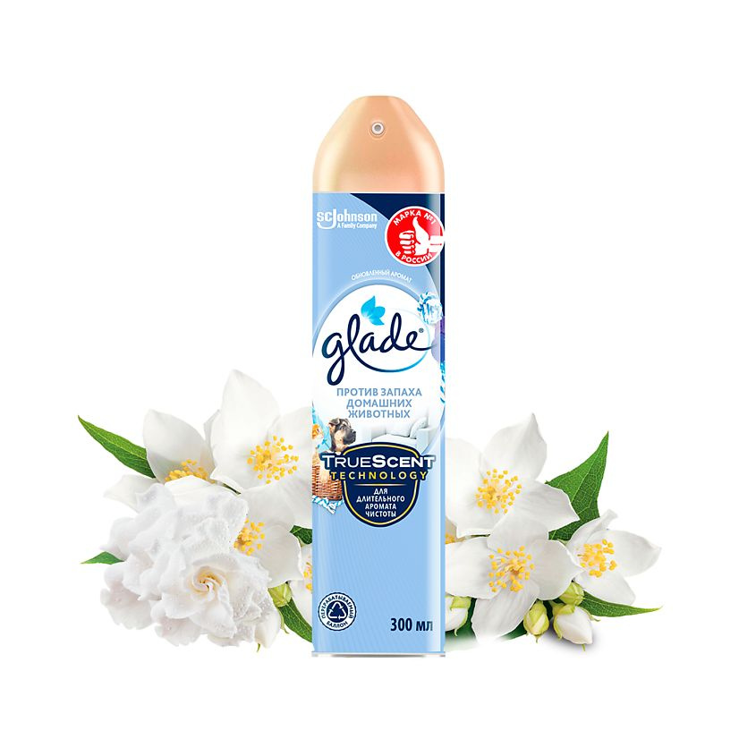 GLADE Аэрозоль Против запаха домашних животных 300 мл #1