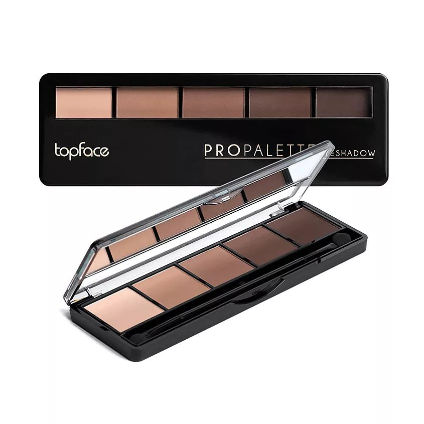 TOPFACE Палетка теней для век ProPalette Eyeshadow №19 бежевый #1