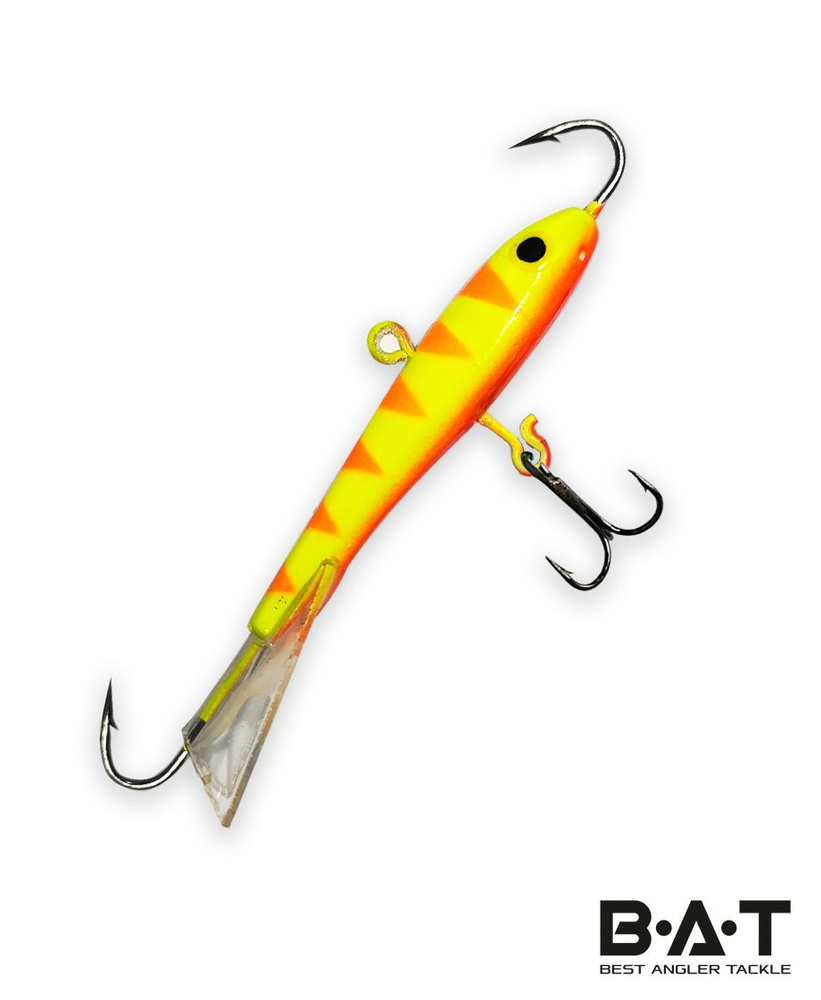 Балансир BAT RAP 7 (RAPALA) Fluo (7см. 18гр.) #YFA #1