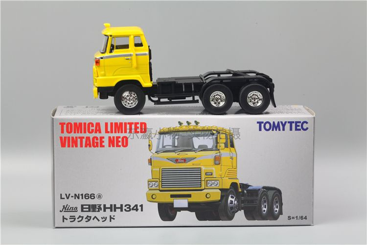 Машинка модель TAKARA TOMY Tomica 1:64 TL-V LV-N166a Hino HINO HH341 Trailer alloy car model  #1