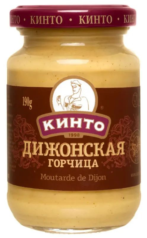 Кинто Горчица Дижонская 220г. 1шт. #1