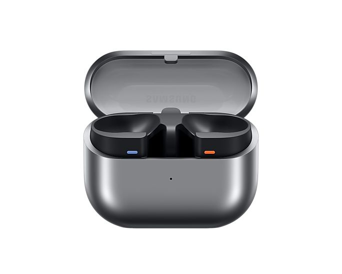 Samsung Наушники беспроводные с микрофоном Samsung Galaxy Buds3 Pro, Bluetooth, USB Type-C, серебристый #1