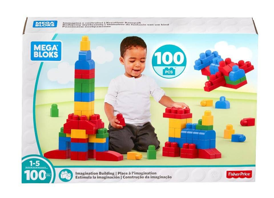 Конструктор Mega Bloks Fisher-Price 100 деталей #1