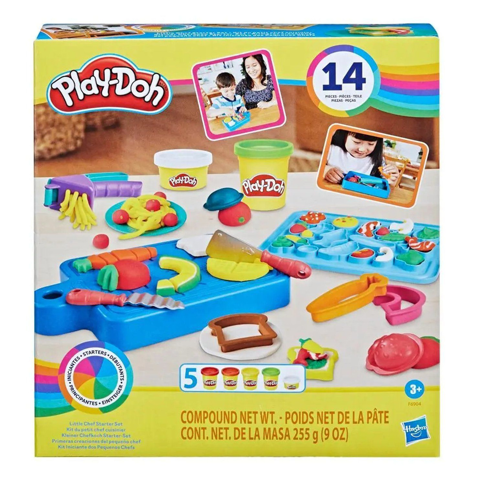 Набор для лепки игровой Hasbro Play-Doh Маленький повар F69045L0 #1