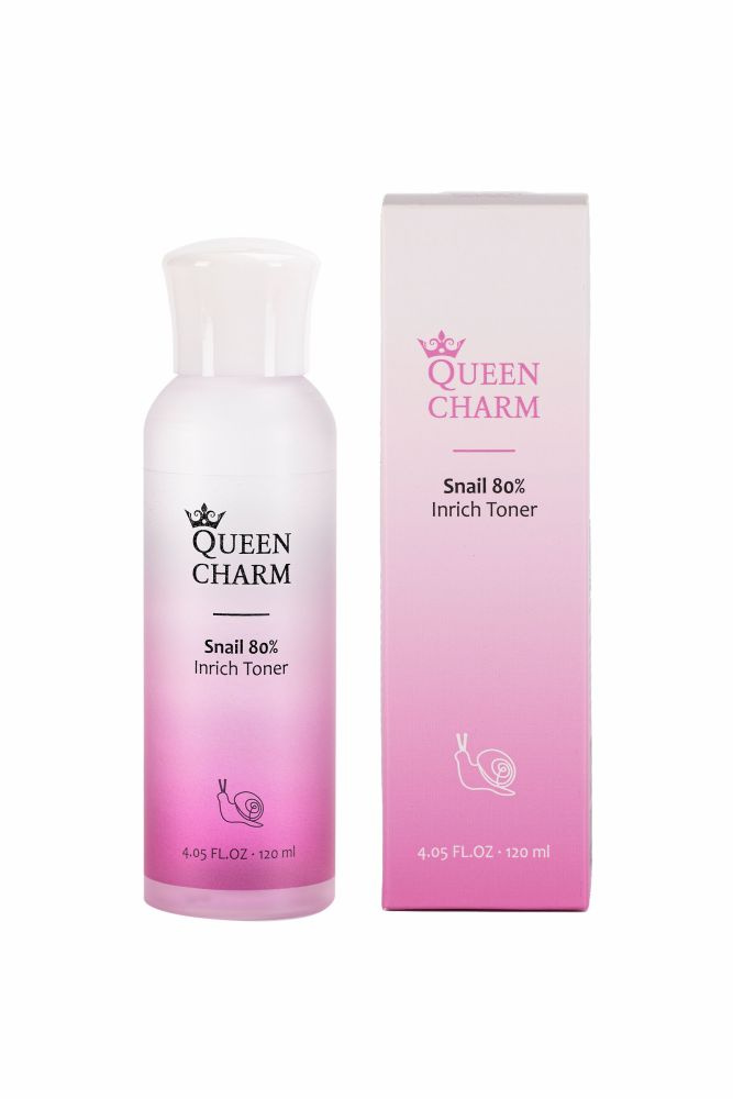 Тонер для лица с муцином улитки Queen Charm Snail 80 % Inrich Toner (120 ml)  #1