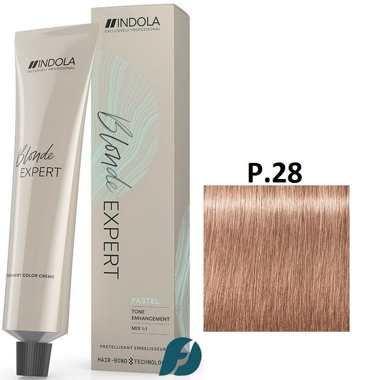 Indola Professional Blonde Expert Pastel P.28 Перманентный крем-краситель для волос Блонд пастельный #1