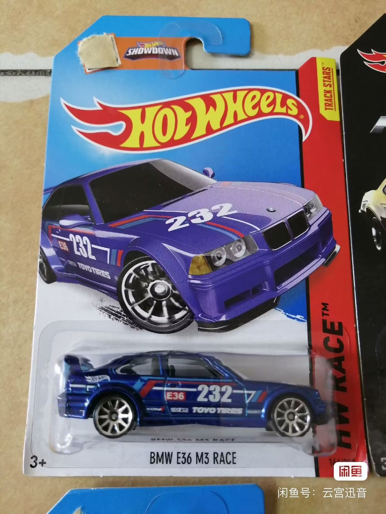 машинка Mattel Hot Wheels 2015 C4982 Bmw E36 M3 Race #1