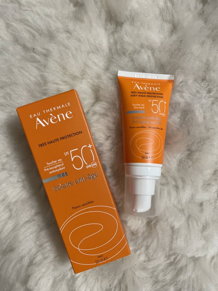 Avene Авен Крем солнцезащитный антивозрастной SPF50+ Avene Anti-Aging Suncare Cream SPF 50+  #1