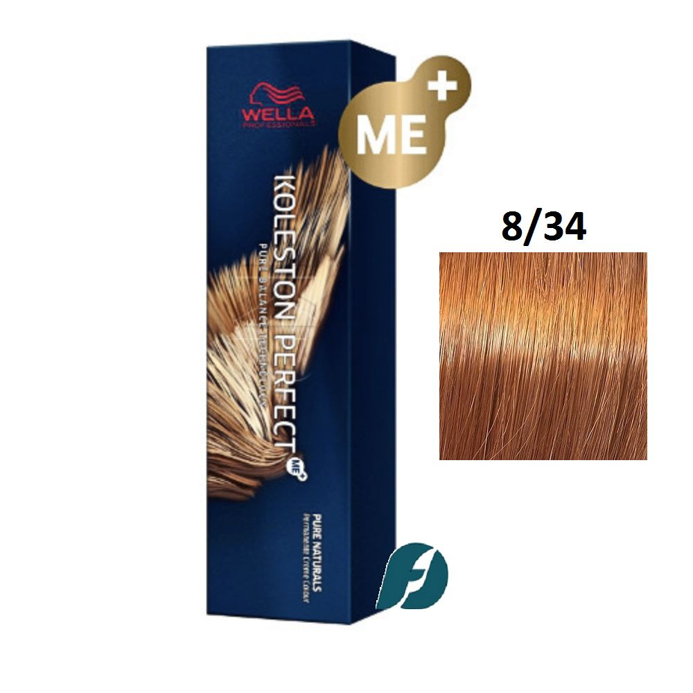 Wella Professionals Koleston Perfect ME+ 8/34 Краска для волос - Чилийский оранжевый, 60мл  #1