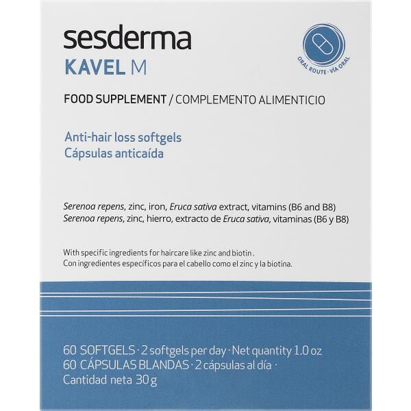 Sesderma Добавка Kavel M Food Supplement, 60 капсул #1