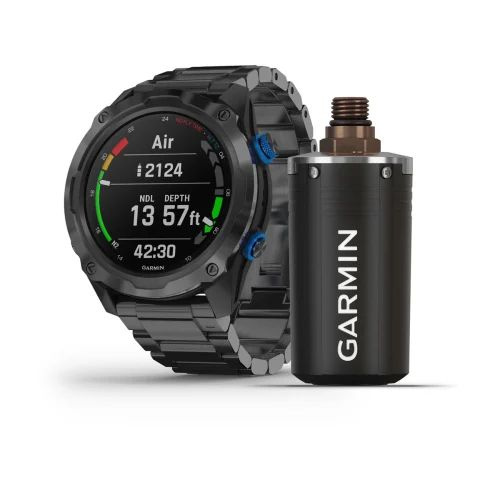 Умные часы Garmin Descent MK2I bundle titanium band #1