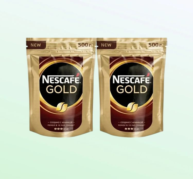 NESCAFÉ Кофе растворимый Сублимированный 500г. 2шт. #1