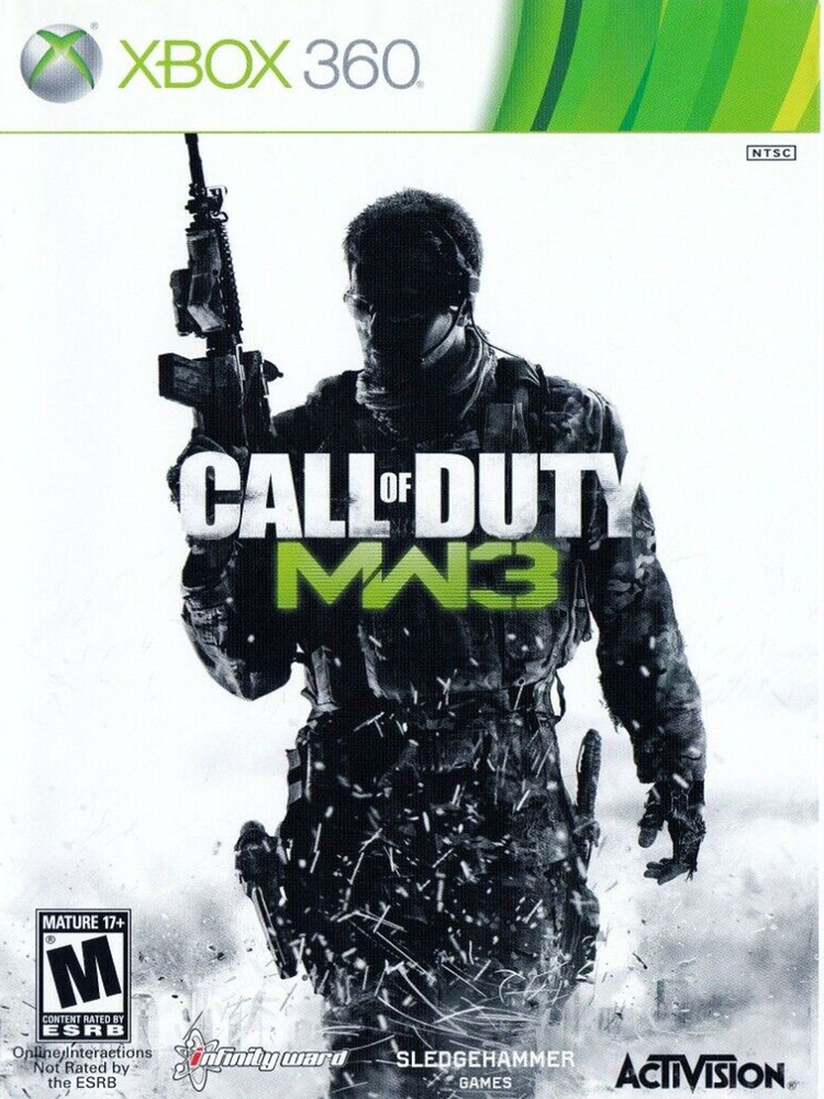 Call Of Duty Modern Warfare 3 MW3 ENG Видеоигра на диске Xbox 360. Товар уцененный  #1