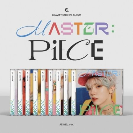 Альбом CRAVITY - MASTER:PIECE 5th Mini Album JEWEL CASE RANDOM Version #1