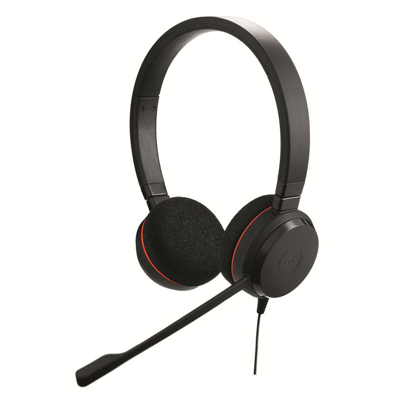 Гарнитура проводная Jabra EVOLVE 20 MS Stereo (4999-823-109), 1.2 м, чёрный #1