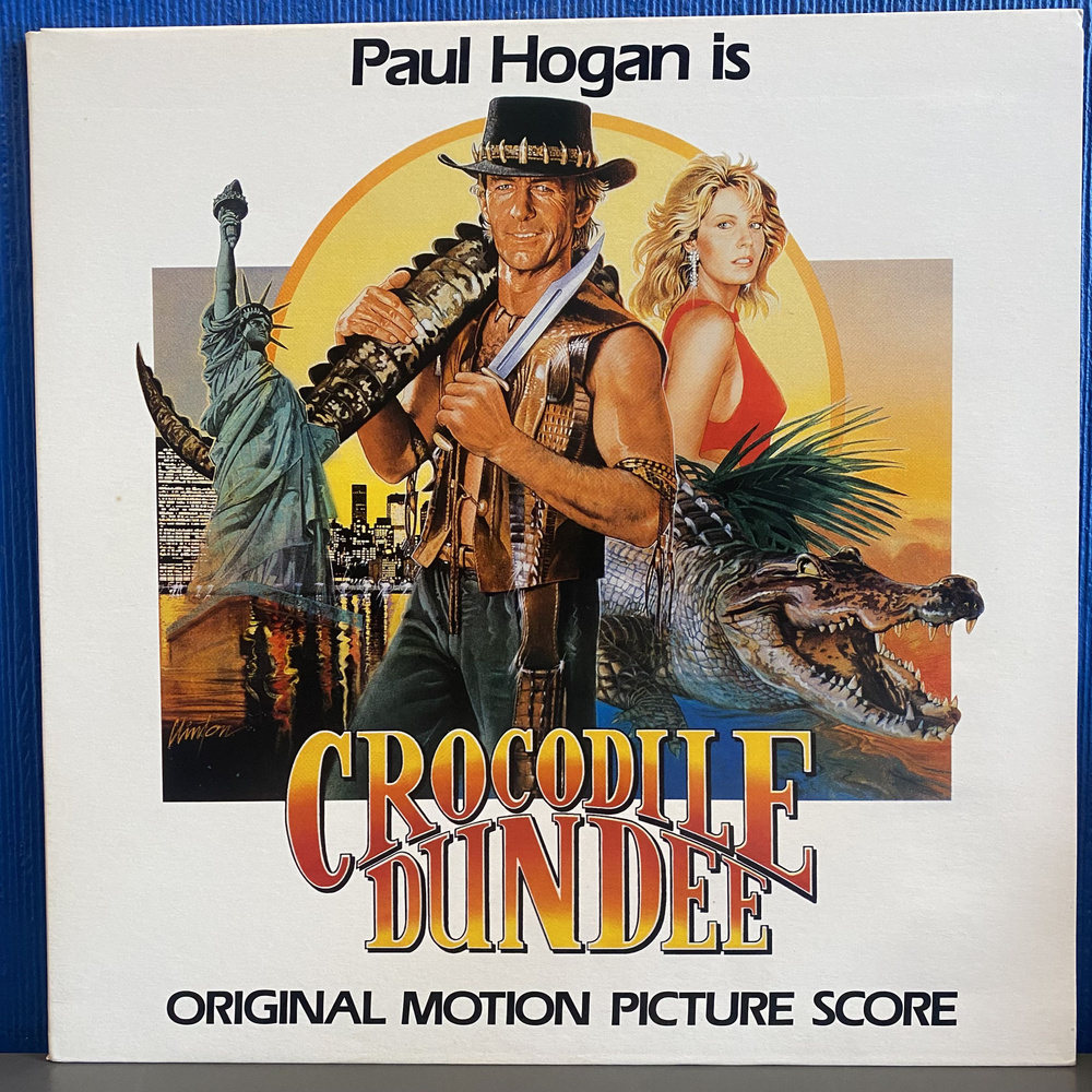 Crocodile Dundee КРОКОДИЛ ДАНДИ. NM ПЕРВЫЙ ПРЕСС! 1986 LP Виниловая пластинка  #1