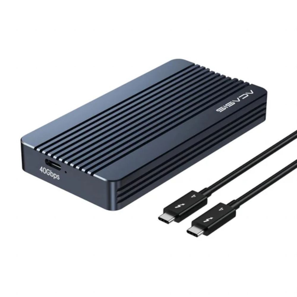 Корпус для жесткого диска Acasis TBU40 Air 40 Гбит/с M.2 NVMe совместим с Thunderbolt 4/3, USB4.0  #1