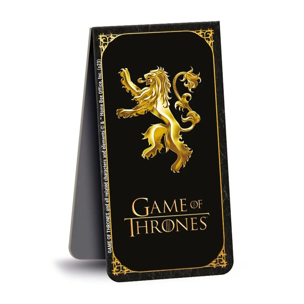 Закладка книжная 3D Game Of Thrones Lannister Insignia #1