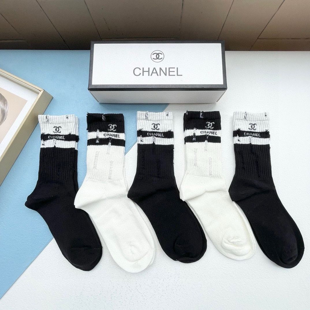 Носки Chanel Socks, 5 пар #1