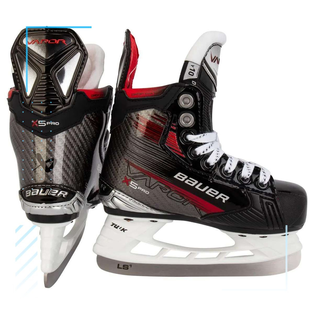 Коньки хоккейные BAUER Vapor X5 PRO YTH #1