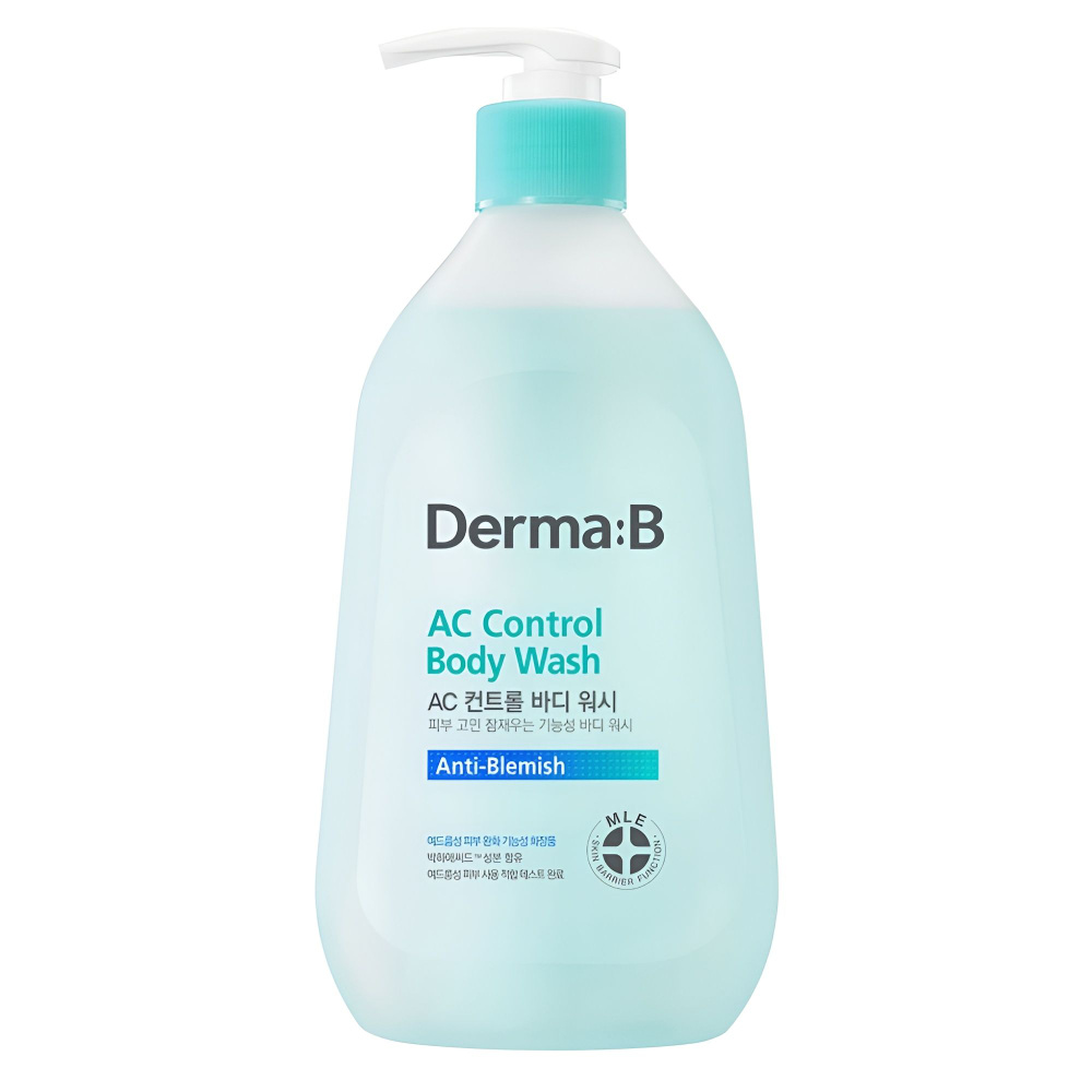 Ламеллярный гель для душа против воспалений Derma:B AC Control Body Wash  #1