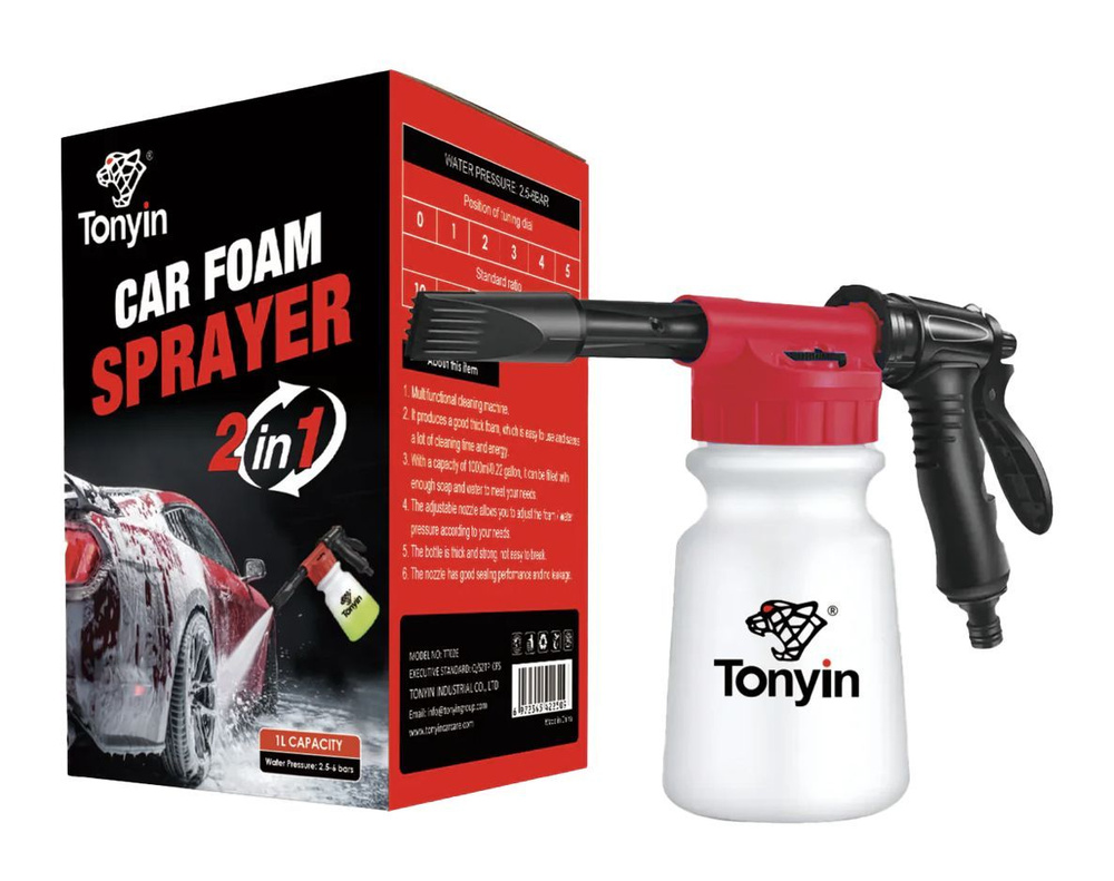 Аппарат пенообразующий для мойки CAR FOAM SPRAYER TT02F TONYIN #1