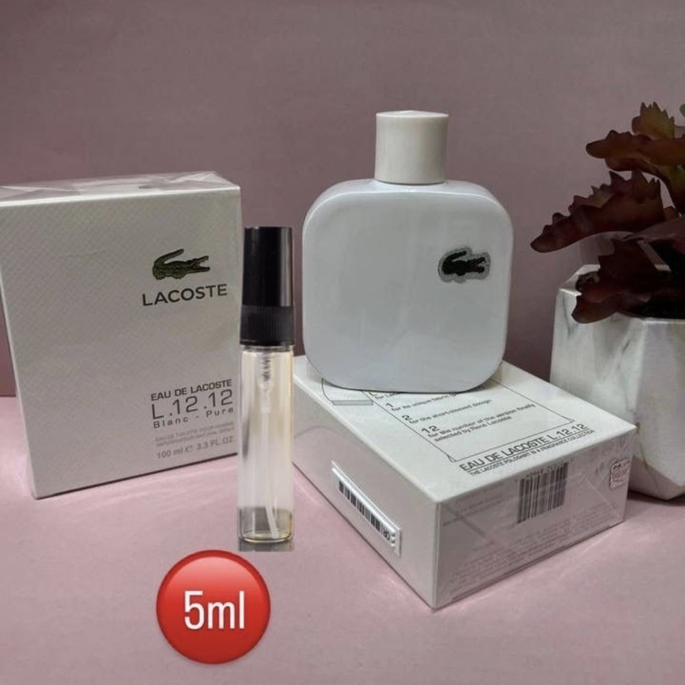 Духи Eau de L 12 Blanc Pure Лакоста Распив/Отливант 5 ml #1