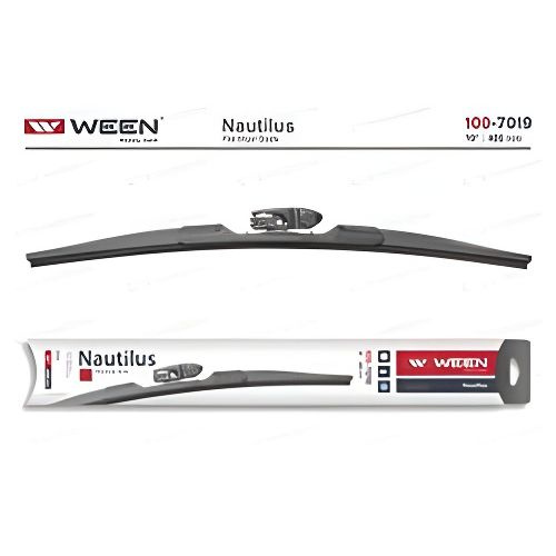 Щетка стеклоочистителя Ween Nautilus бескаркасная 19"/480 мм универсальная Ween 100-7019  #1